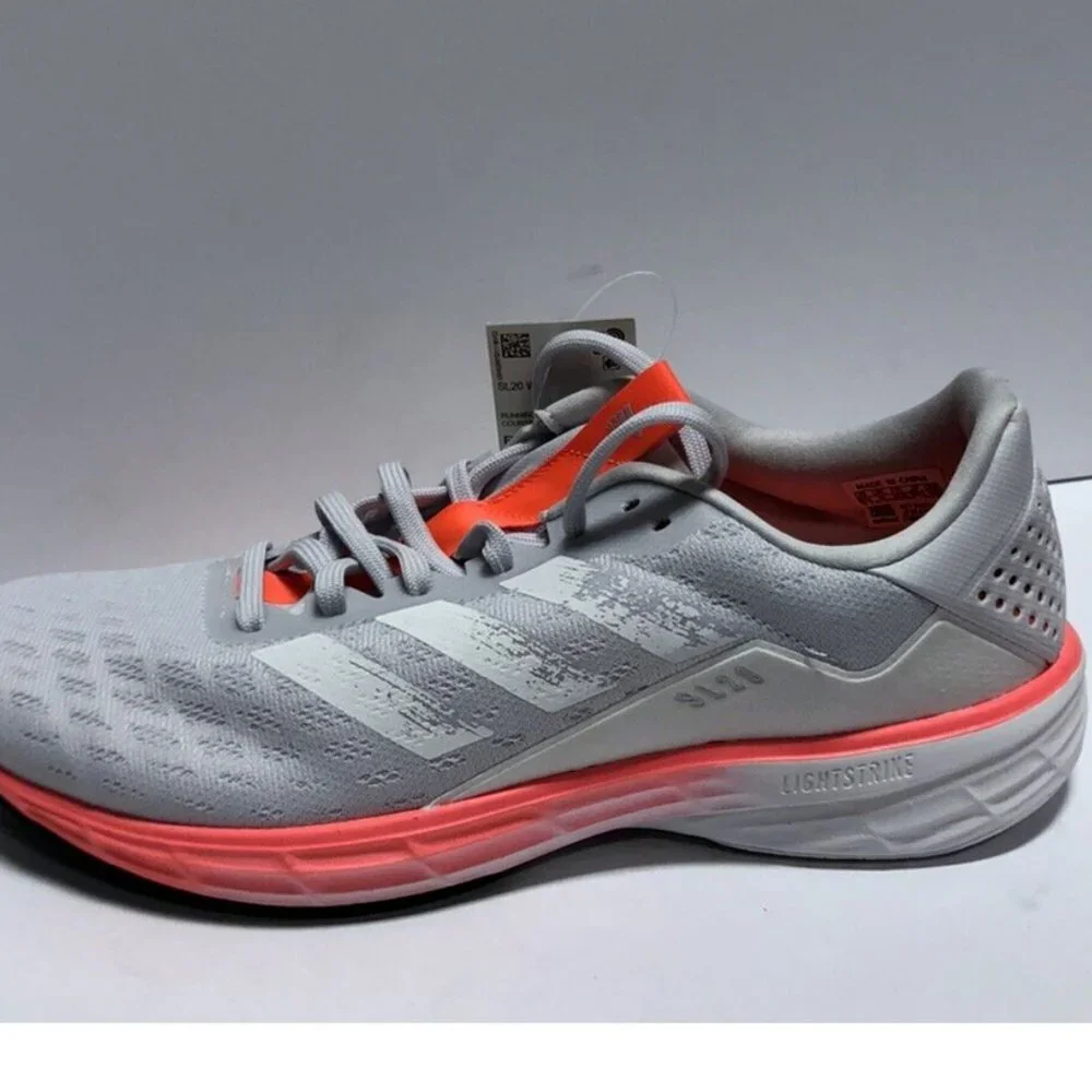 adidas SL20 Womens Running Shoes White Size 9.5 M